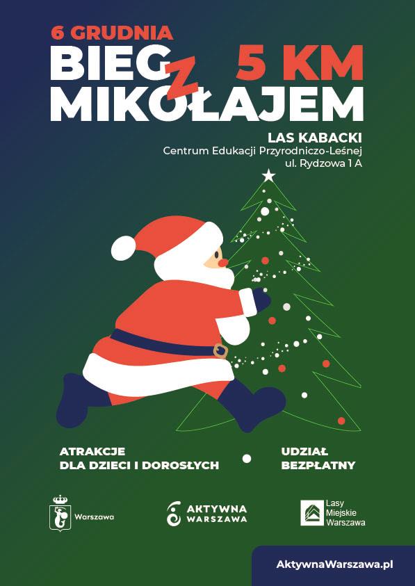 A4 plakat bieg Mikolajowy